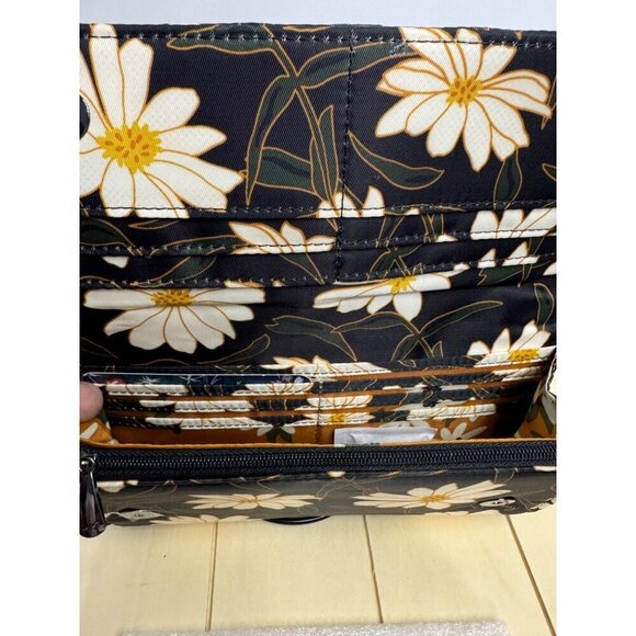 LUG Throttle RFID Wallet NWT Autumn Daises - Picture 2 of 4